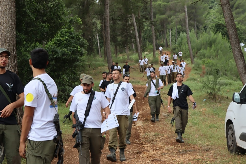 צועדים לזכרם של החללים הדרוזים שנפלו בחרבות ברזל