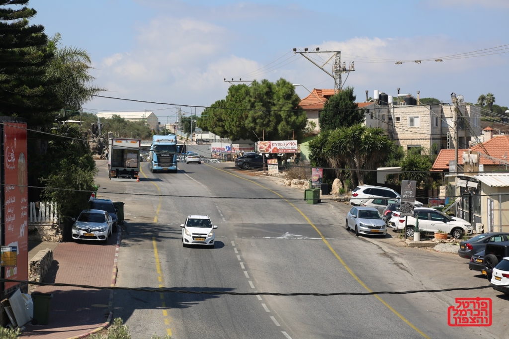 כביש אבא חושי 672 עוספיה סכנת חיים ומטרד לילי חמור