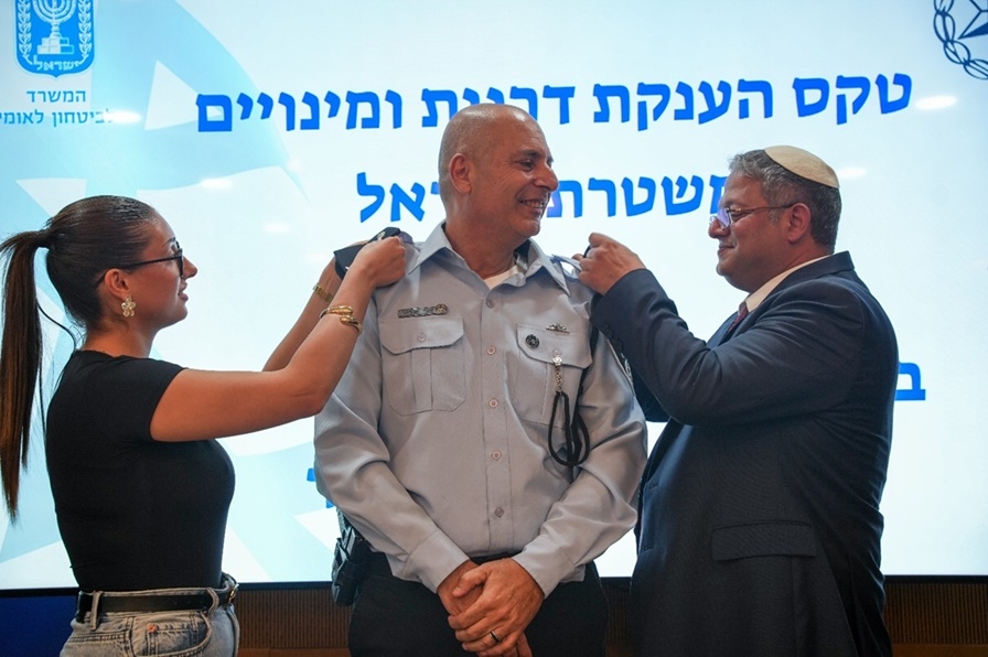 תנ״צ אסי אהרוני מונה לדובר המשטרה