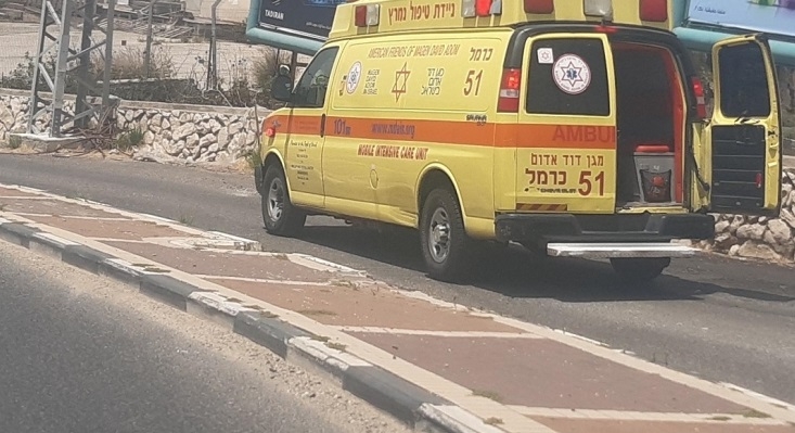 תאונת עבודה בכניסה לדאלית אל כרמל