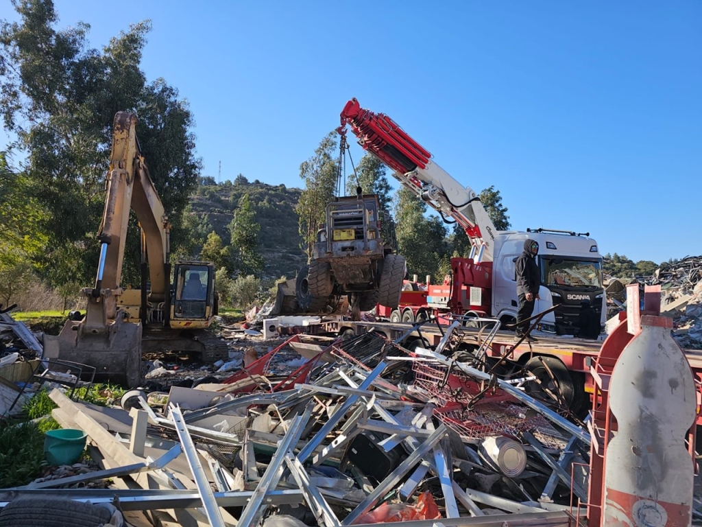 הרשות לאכיפה במקרקעין ביצעה תפיסה פלילית בצפון